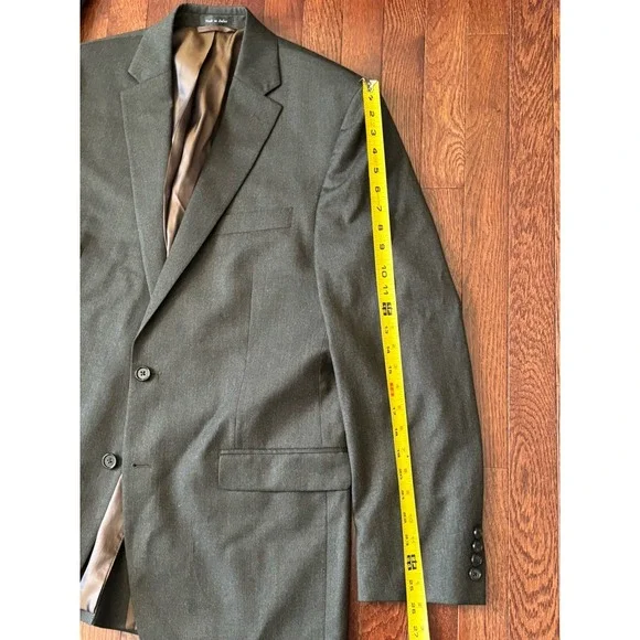 Lauren Ralph Lauren Sport Coat Men's 44R Brown Flannel - Picture 5 of 8